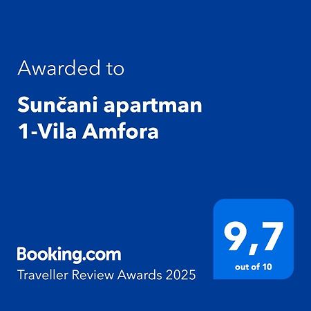 Suncani Apartman 1-Vila Amfora Будва Экстерьер фото
